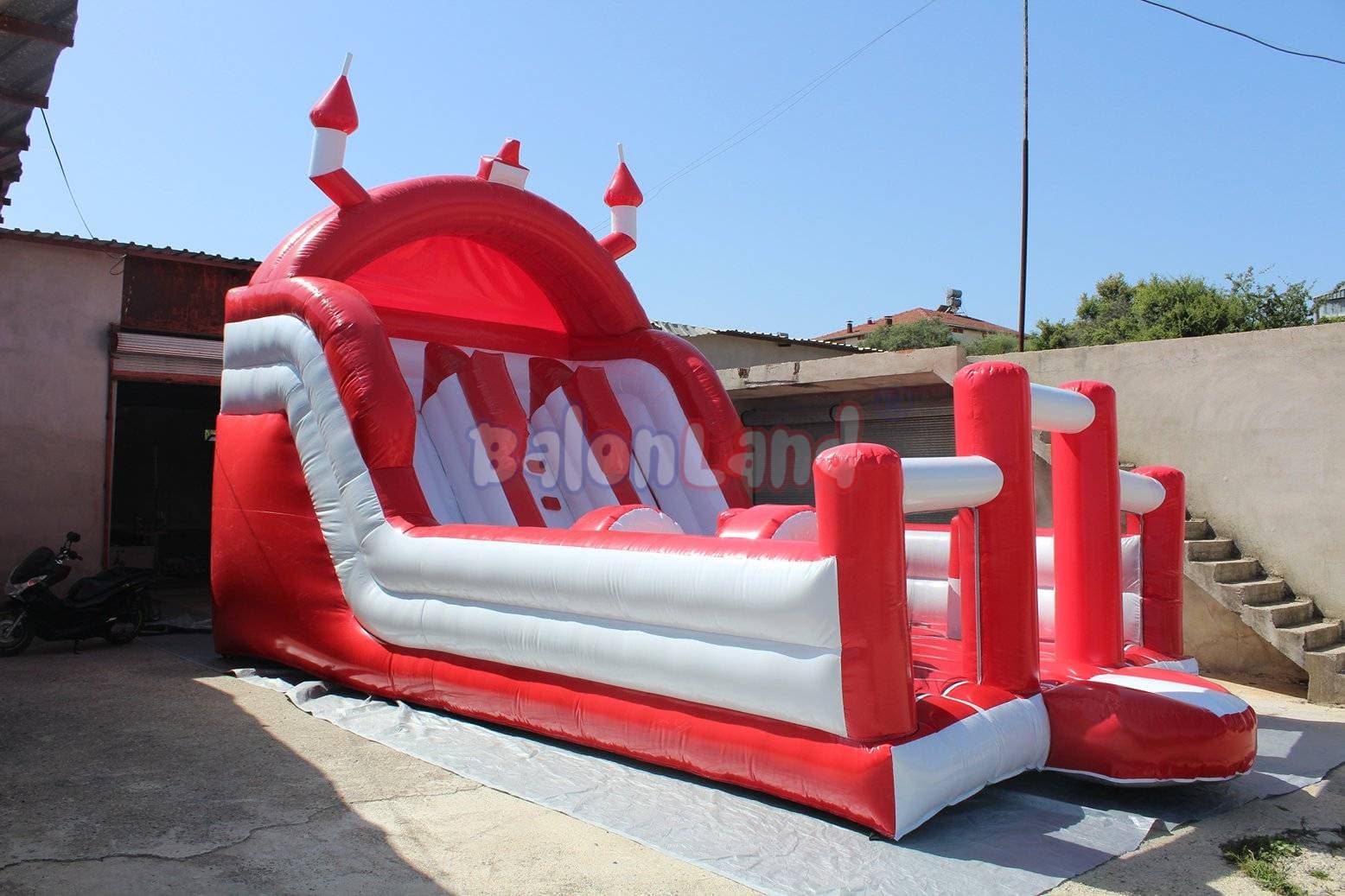 Şişme Oyun Parkı Kaydıraklı