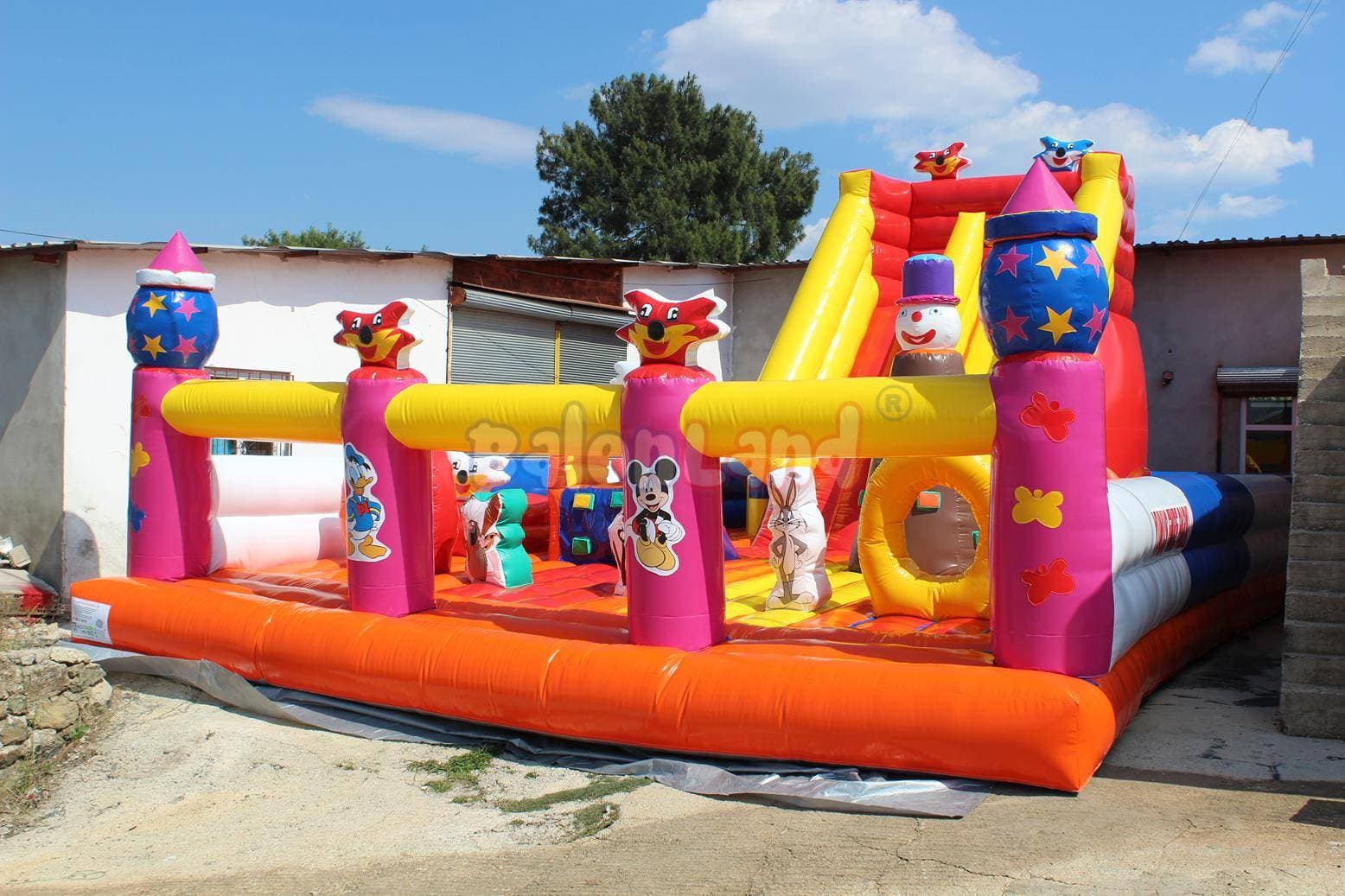 Şişme Kaydıraklı Büyük Oyun Parkı