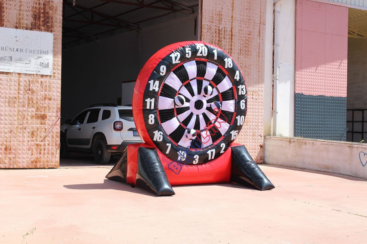 Şişme Futbol Dart